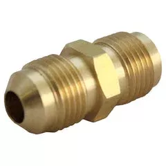 1-2-in-flare-x-3-8-in-d-flare-brass-reducing-union-pack-5 1/2 in. Flare X 3/8 in. D Flare Brass Reducing Union (Pack of 5)
