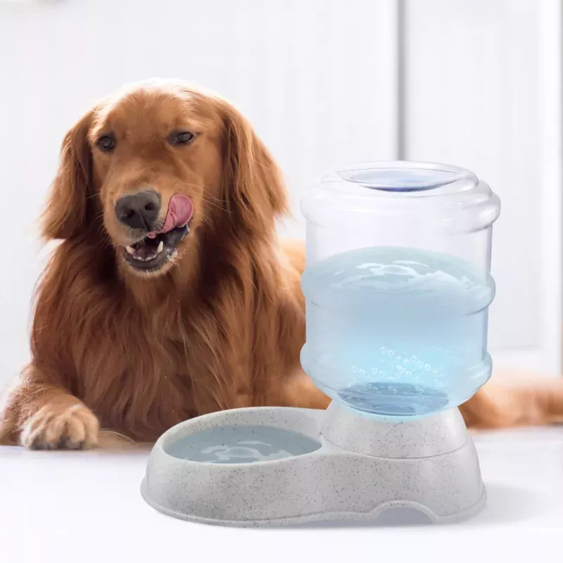 1-gallon-pet-water-dispenser-self-dispensing-gravity-pets-water-feeder-automatic 1 Gallon Pet Water Dispenser Self-Dispensing Gravity Pets Water Feeder Automatic. Beige