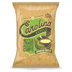 1-in-6-snacks-carolina-cozumel-jalapeno-queso-kettle-cooked-potato-chips-2-oz-ba 1 in 6 Snacks Carolina Cozumel Jalapeno Queso Kettle Cooked Potato Chips 2 oz Bagged (Pack of 20)