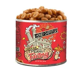 1-in-6-snacks-carolina-peanut-factory-honey-chipotle-peanuts-10-oz-can-pack-12 1 in 6 Snacks Carolina Peanut Factory Honey Chipotle Peanuts 10 oz Can (Pack of 12)