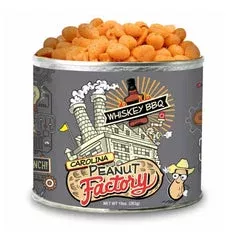 1-in-6-snacks-carolina-peanut-factory-whiskey-bbq-peanuts-10-oz-can-pack-12 1 in 6 Snacks Carolina Peanut Factory Whiskey BBQ Peanuts 10 oz Can (Pack of 12)