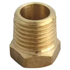 1-in-mpt-x-1-2-in-d-fpt-brass-hex-bushing-pack-5 1 in. MPT X 1/2 in. D FPT Brass Hex Bushing (Pack of 5)