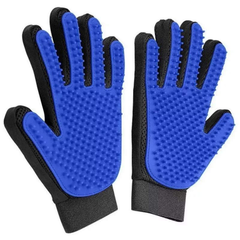 1-pair-pet-grooming-gloves-blue 1 Pair Pet Grooming Gloves Blue