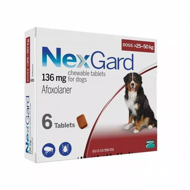 donation-to-action-singapore-dogs-nexgard-afoxolaner-chewable-tablets-dogs-25-50 *DONATION TO ACTION FOR SINGAPORE DOGS* Nexgard Afoxolaner Chewable Tablets for Dogs 25-50kg 6tablets