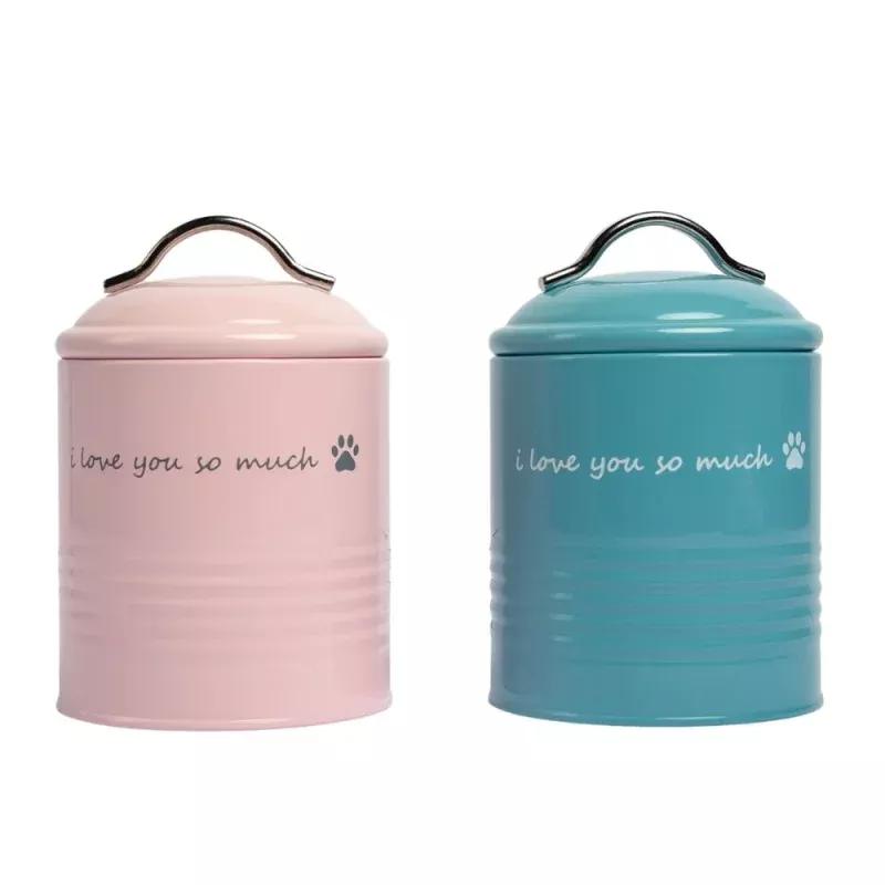 i-love-you-so-much-dog-treat-canister-gift-setpink-blue “I Love You So Much” Dog Treat Canister Gift SetPink & Blue