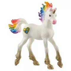 schleich-bayala-rainbow-love-unicorn-foal-white-1-pc-pack-3 Schleich Bayala Rainbow Love Unicorn Foal White 1 pc (Pack of 3)