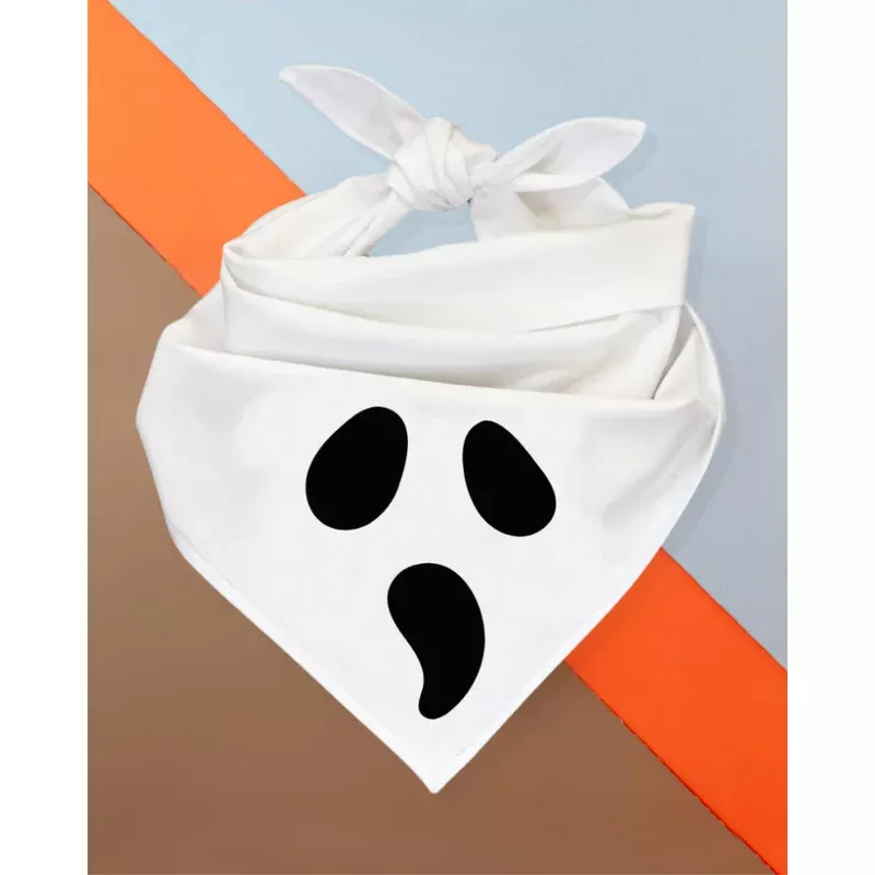 scream-halloween-ghost-dog-bandana-made-in-usa “Scream” Halloween Ghost Dog Bandana (Made in the USA)