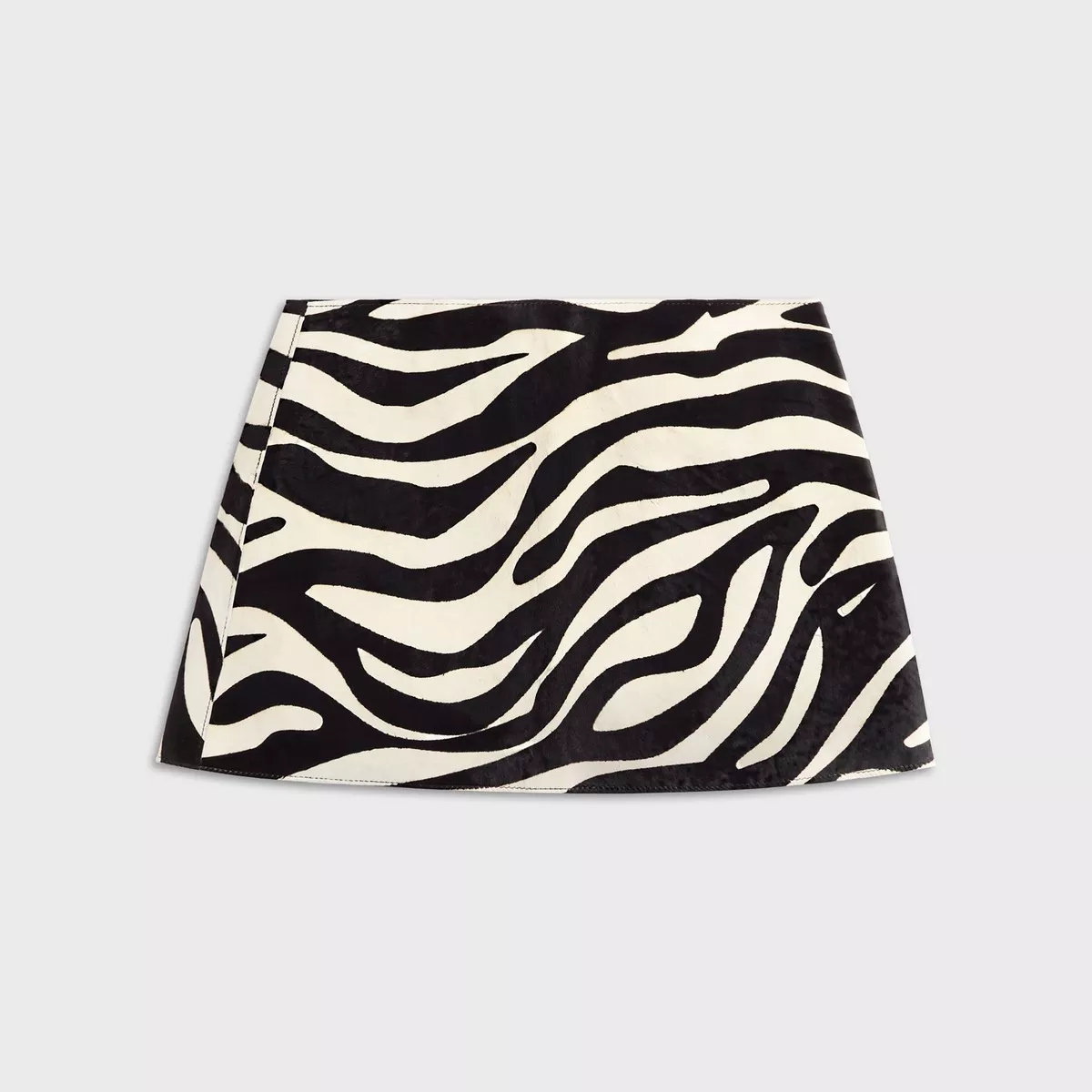 zut-tallier-skirt-black-white-zebra ZUT Tallier Skirt – Black / White Zebra
